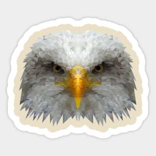 Eagle Polygon Sticker